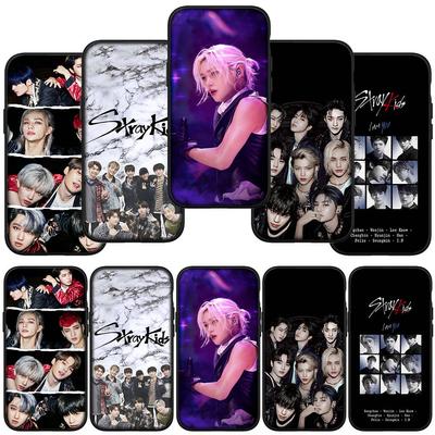 Für Samsung Galaxy S24 S23 iPhone 15 14 Xiaomi Redmi Hinweis 13 12 11 8 Plus 10 9 Pro Max X XR Telefon Fall Kpop Stray Kids SKZ OPPO A15 Huawei Abdeckung