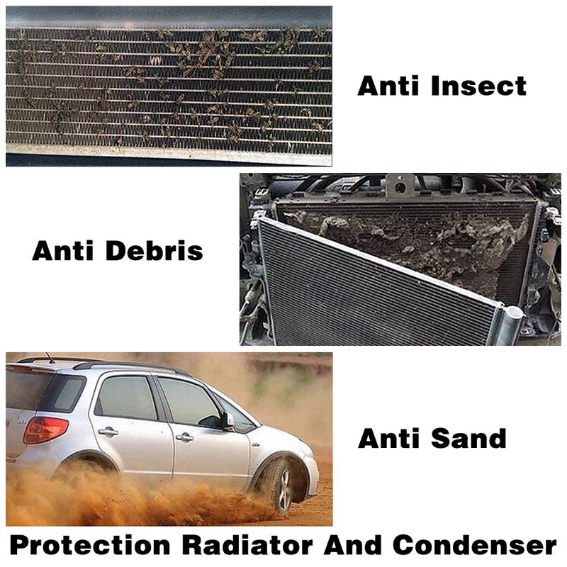 For Hyundai Tucson 2021 2022 2023 2024 Front Grills Insect Nets Radiator Condenser Protective Cover Anti Stainless Steel 3d Mesh