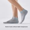 HLA [Six Pairs] Men's Short Cotton Socks, Mesh 5A Breathable Sports Casual Ankle Socks, 6 Pairs