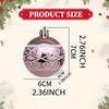 6 Pieces Christmas Ball Ornament Tree Ornaments Pendants for Engagement