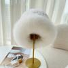 Women Luxury Winter Hat Real Rex Rabbit Fur Bomber Hats Lady Winter Genuine Fox Fur Cap Beanies Warm Soft Fluffy Natural Fur Hat