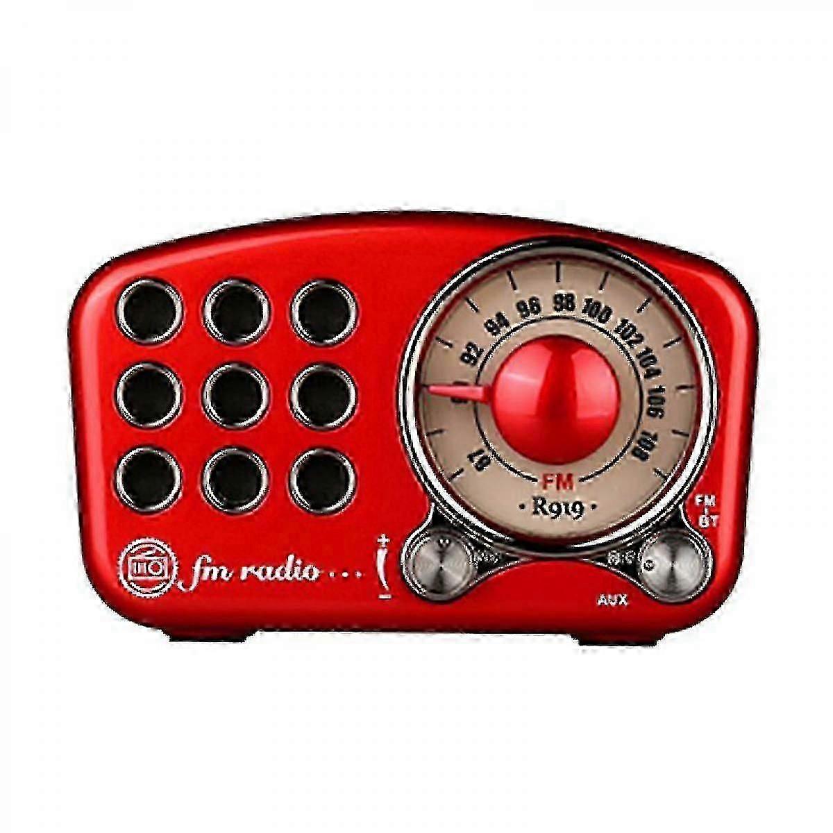 Veeki Vintage Retro FM Radio Bluetooth