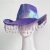 Bride Cowboy Hat Rhinestones Cowboy Hat Bachelorette Party Ha Cowgirl Hat