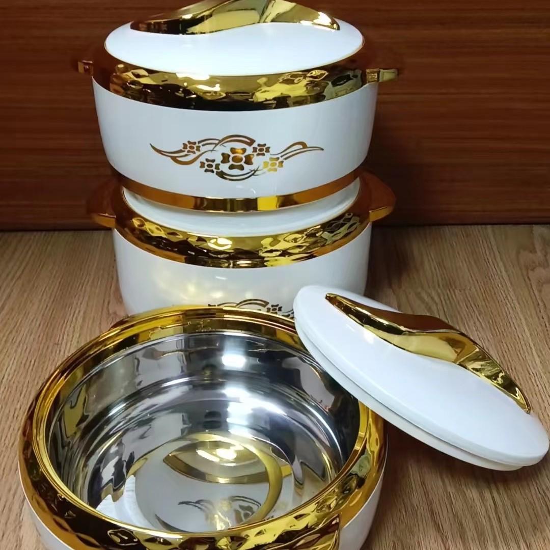 

Набор из 3-х изолированных круглых контейнеров - Africa Edition (1500мл, 2000мл, 2500мл) 1500ML