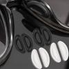 Schwarze Anti-Rutsch-Brillen-Nasenpads Silikon Klar Weich Selbstklebend Nasenhalter Unsichtbare Brille Luftpolster Nasenpads