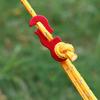 10 Stück Seilspanner Abspannseil Kordelversteller Rutschfest Zeltbefestiger Spanner für Camping Wandern Rucksackreisen Picknicks