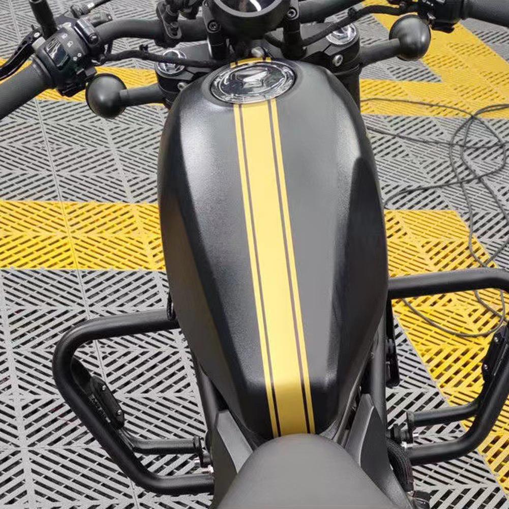 New 50cm Funny Decoration Stickers Moto Tank Decals DIY Fuel Tank Sticker Waterproof For Racing Motorcycle Accessories