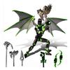 3D Printed Robot Action Figure with Accessories Movable Joints Demon