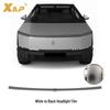 Tesla Cybertruck Scratch-Resistant Self-Healing Headlight Film (White To Black TPU)