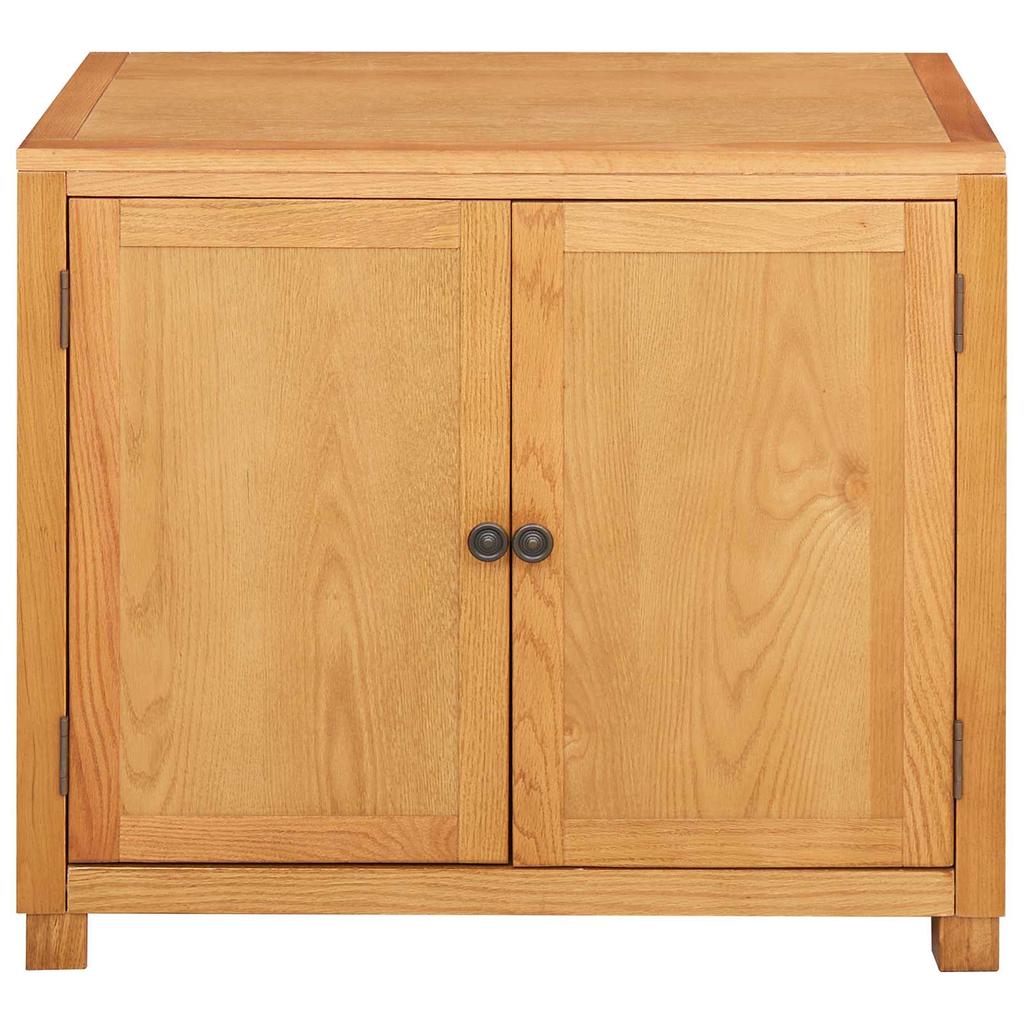Cabinet with Storage Brown 78 x 50 x 70 cm Solid Oak
