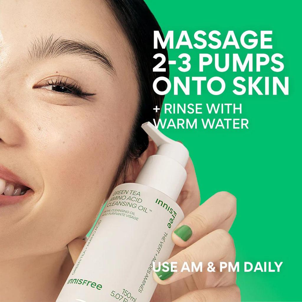 Innisfree Green Tea Amino Acid Cleansing Oil