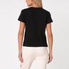 Puma Classics Logo Short Sleeve T-Shirt Women Tops Black 596512-71