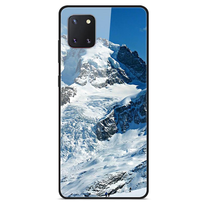 For Coque Samsung Note 10 Lite Case Tempered Glass Planet Space Cover for Samsung Galaxy Note10 Lite Case S10 Lite Glass Case