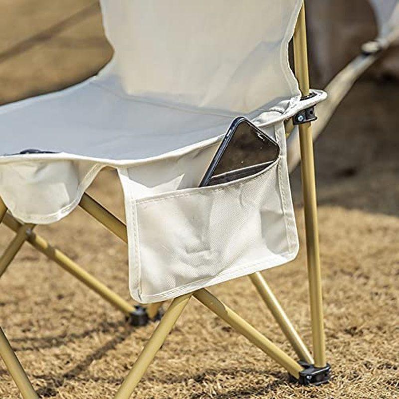 Outdoor Klappstuhl Tragbarer Freizeit Campingstuhl Ultraleicht Rückenlehne Angelhocker Campingstuhl Strandstuhl