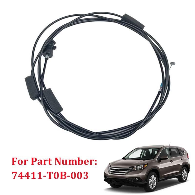 74411-T0B-003 Car Fuel Gas Door Release Cable For Honda CR-V CRV 4 Door 2012- 2016 Auto Replacement-A87Q