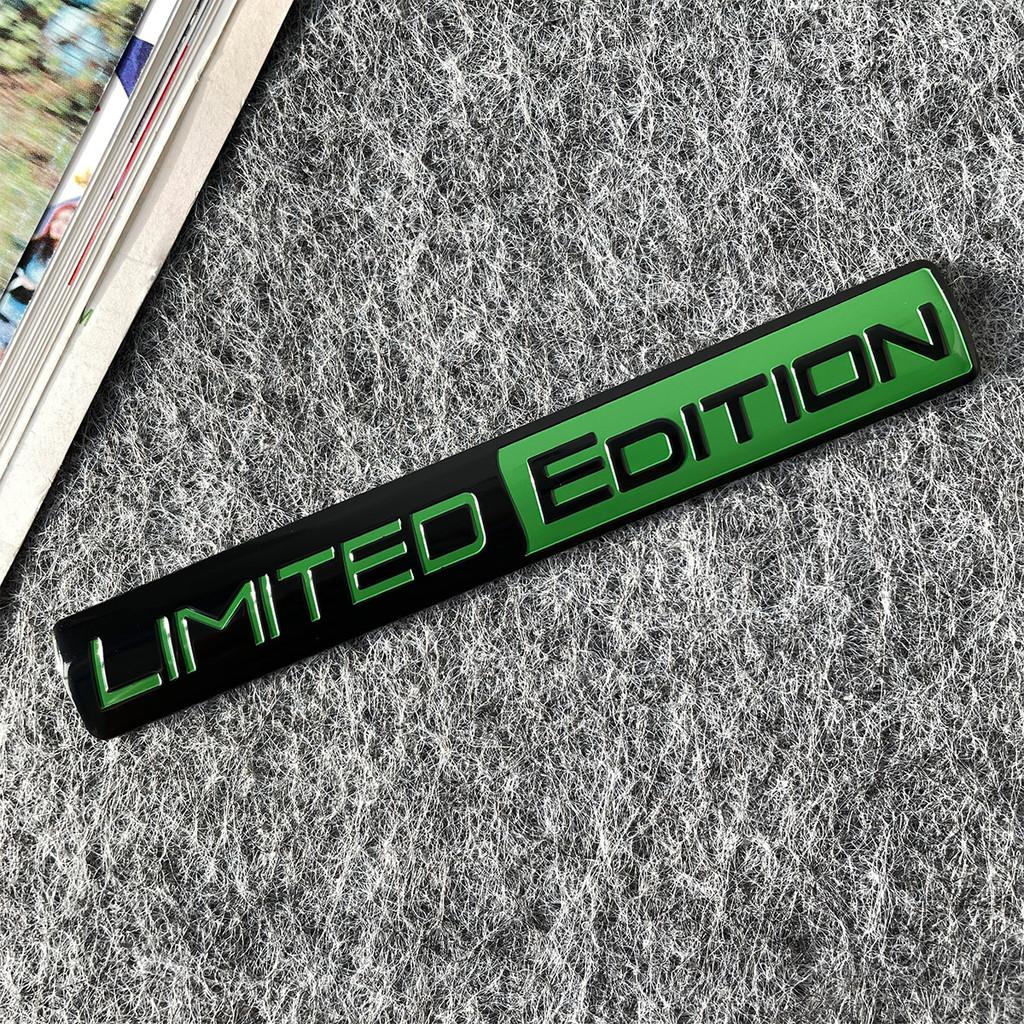 1pcs New LIMITED EDITION Emblem  Car Sticker 3D Aluminium Alloy Material Decorative  Auto Door Side Rear Bumper Sticker