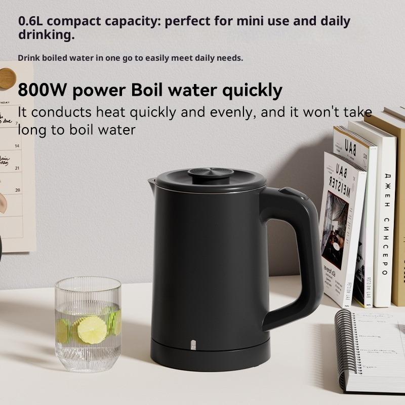 Travel Portable Electric Kettle 0.6L Small 304 Stainless Steel Kettle