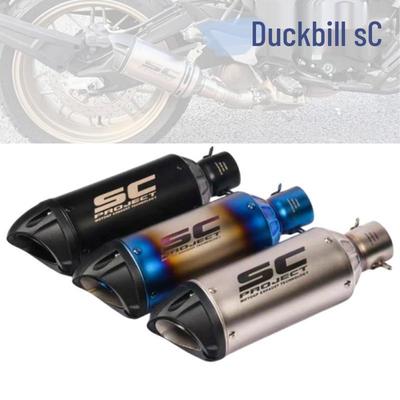 R25 R3 Kawasaki Ninja 250/300/400 CB190SS SC Eendensnavel Motorfiets Aangepaste Uitlaatpijp