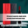Pack of 30 Premium Single Bottle Wine Packaging Bags with Sturdy Construction for Reliable Use in All Social Event