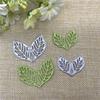 2pcs Leaf Decoration Metal Cutting Dies Stencil Scrapbooking Photo Album Card Paper Embossing Craft DIY