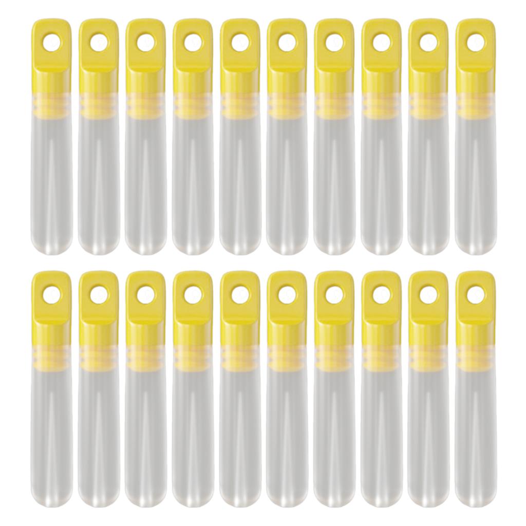 Fiskedrag Fiskebobbers Bobbers Öringfiske Bobber 20 st Genomskinlig Glidande Bobber Fiskedrag Set Silikonboj Bobbers