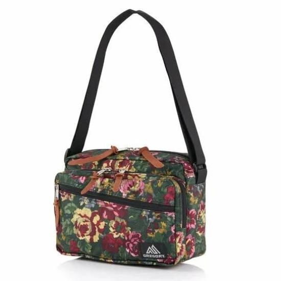 

Gregory Утилітарна сумка через плече, великої місткості, легка, із задньою кишенею та дизайном «Садовий гобелен», один розмір