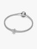 Pandora Textured Star Mini Charm – Sterling Silver – 794050C00