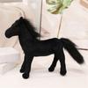 30cm Stuffed Horses Shape Doll Realistic Horses Shape Doll Cartoon Plush Toy for Sofa Decors Children Birthday Gift
