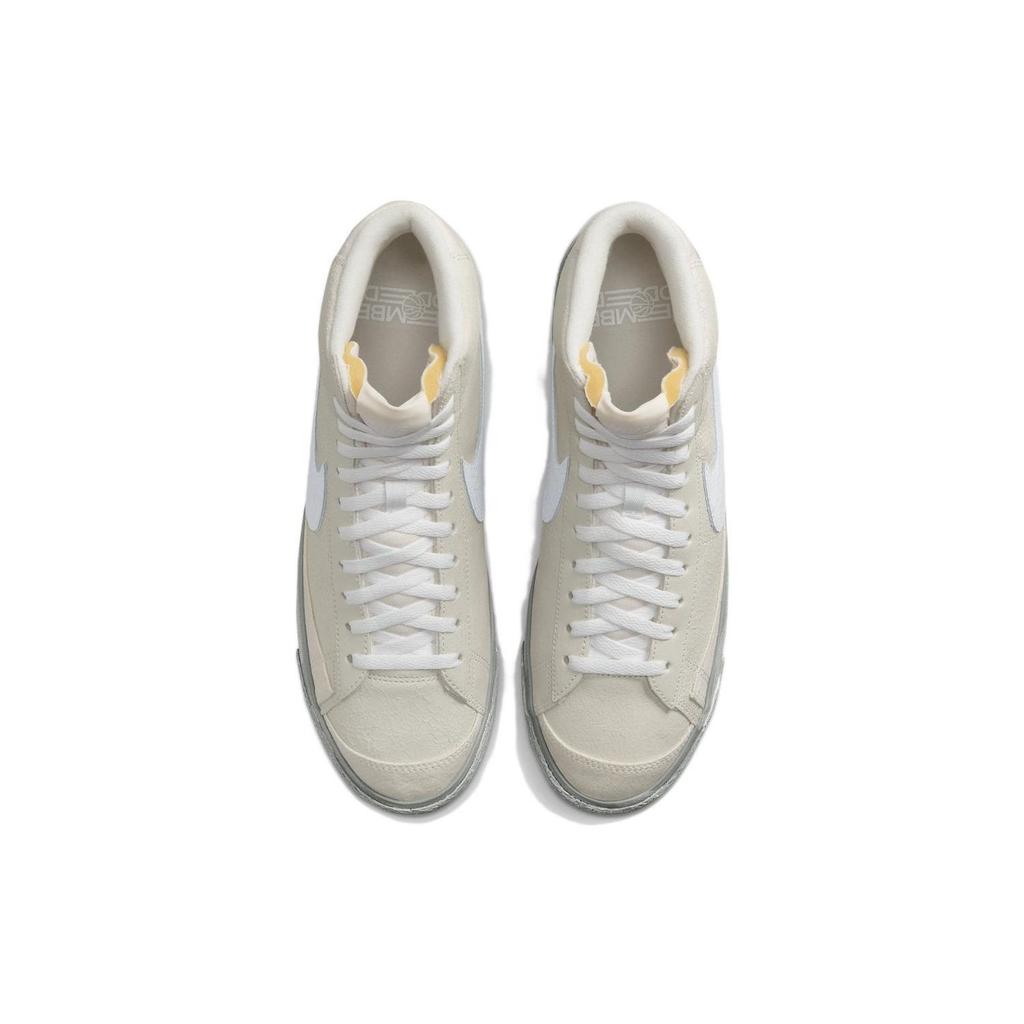 Nike Blazer Mid 77 EMB All-Star - Salt Flats Unisexové tenisky Šedá Summit-White Bílá DV0797-100