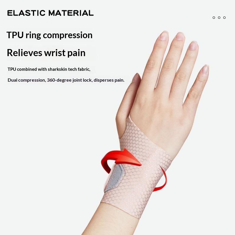 Wrist Support Brace Carpal Tunnel Support Breathable Wrist Protector Pressurized Wrist Wraps Unisex Ultra Thin Brace