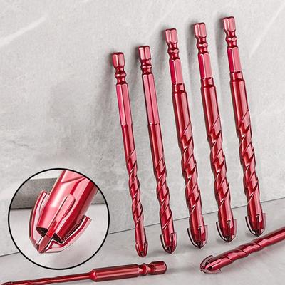 Cross Hex Drill Bit Set Glass Porcelain Tile Drill Bits Kit