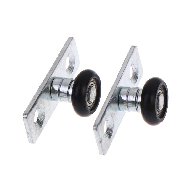1/2Pcs Positioning Pulley Folding Door Accessories Bottom Guide Wheel Ultra-Smooth Silencing Nylon Pulley Fixed Wheel