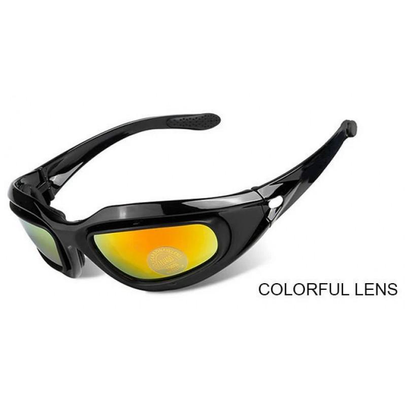 Tactical Safety Goggles Military Use Shockproof PC Lens Outdoor Shooting Protective Eyewear