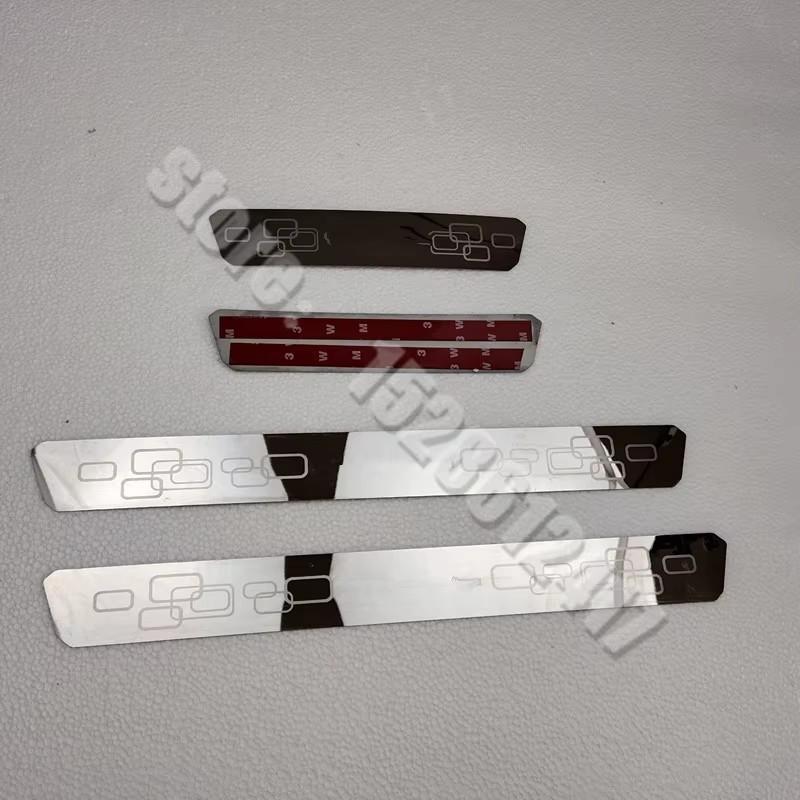 For Citroen C3 Aircross C4 Picasso C5 2017~ Accessories Door sill scuff plates thresholds protector Stickers Welcome Pedal