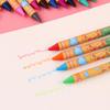 Creative Cartoon Crayon Set for Kids - 8, 12, or 24 Colors - Ideal for Elementary School Art and Kindergarten Gifts