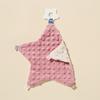 Baby Soothing Towel Teether Plush Toy Soft Bean Fleece Sleeping Hand Puppet for Infants