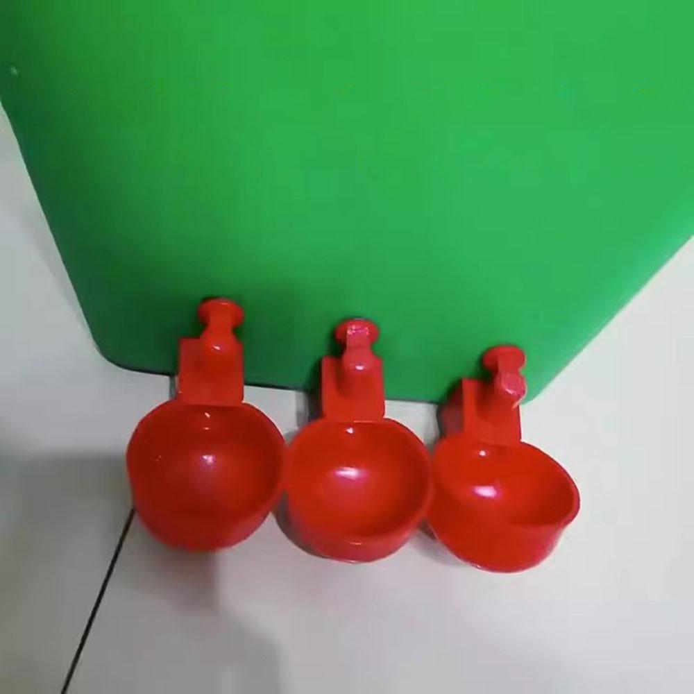 Chicken Duck Drinking Bowl Hanging Automatic Poultry Drinking Water Bowl Practical Convenient Tools for Farm Feeding