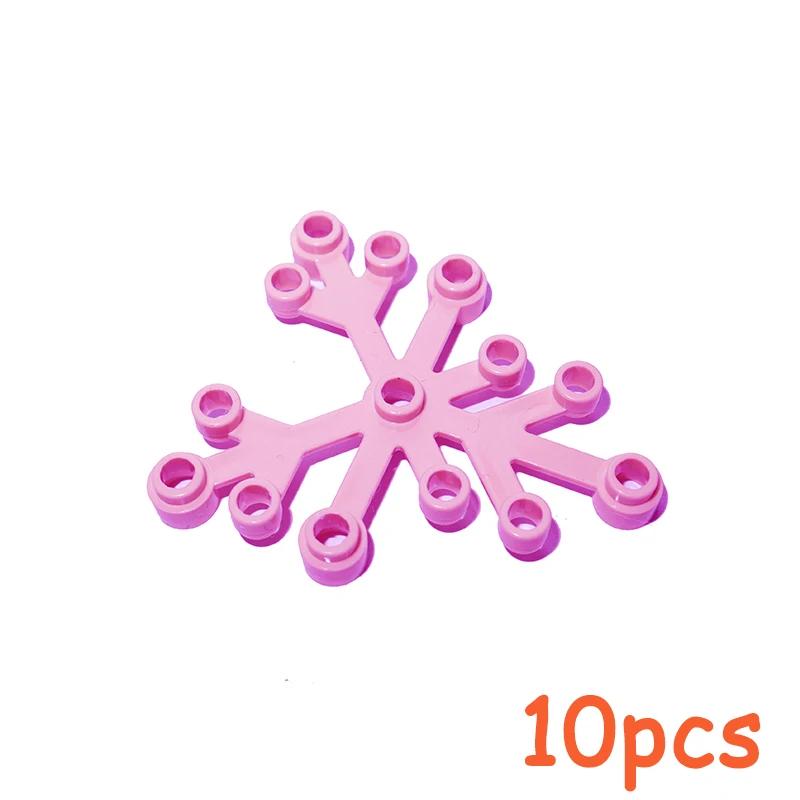MOC Plants Accessories Bricks City Big Pine Tree Branch Bush Green Grass Flower Building Bricks 2417 2423 4727 6255 30176 33291