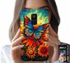 Etui Do Samsung A6 2018 - Motyle Motylki Kwiatki Róże Obudowa