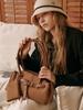 Allincomplete Rouge Suede Bag (Camel)