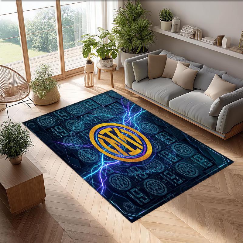 Borussia Dortmund Printed Flannel Area Rug Non Slip Soft Polyester Floor Carpet Indoor Decor Mat for Bedroom Living Room Sofa