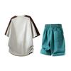 Conjunto Casual, Conjunto de Manga Corta, Conjunto Casual de Dos Piezas para Hombre de Verano