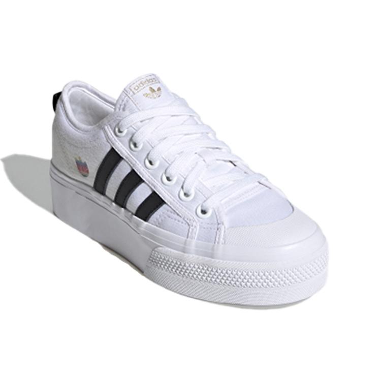 adidas Women's Nizza Platform 'Colorful Trefoil' Women's FX8538