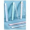 30CM Straight Ruler Clear Scale Geometric Drawing Ruler Multifunctional Measuring Ruler  Gift
