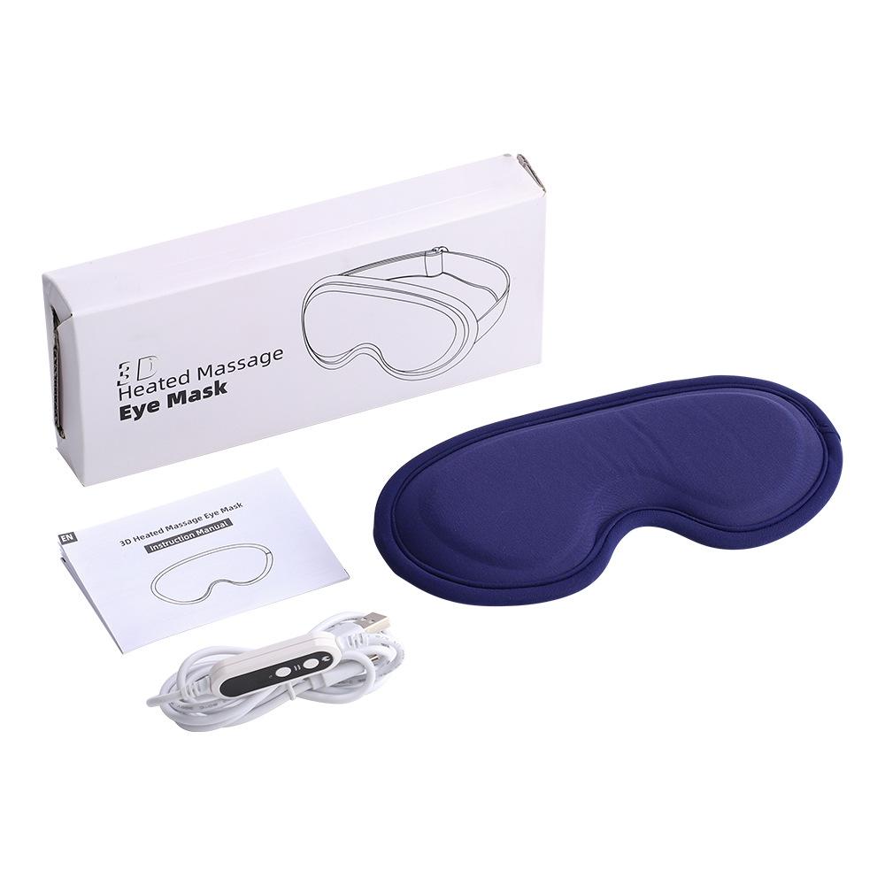 

2025 Cross 3D Heated Vibration Eye Massager with 5-Speed Temperature & 6-Speed Vibration Control