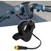 Waterproof Thumb Throttle Accelerator Fit for G3Pro/G4Max Electric Scooter - 22mm Handlebar 3-Pin Plug Compatible