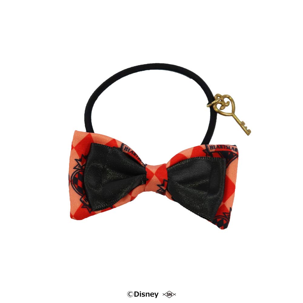 Algernon Products Disney Twisted Wonderland Accessory Pouch Ribbon Rubber Hearts Rubble Dormitory Coffin-shaped &