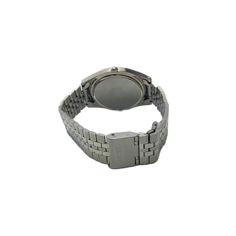 Casio STANDARD Series Life Waterproof Quartz Movement Stainless Steel Strap Japanese and Korean Watch Men's Watch White Dial MTP-1129AA-7BJH