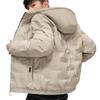 Herren Winter Baumwolljacke mit Kapuze - Warm, verdickt, lässiger Mantel für Herbst & Winter 2025