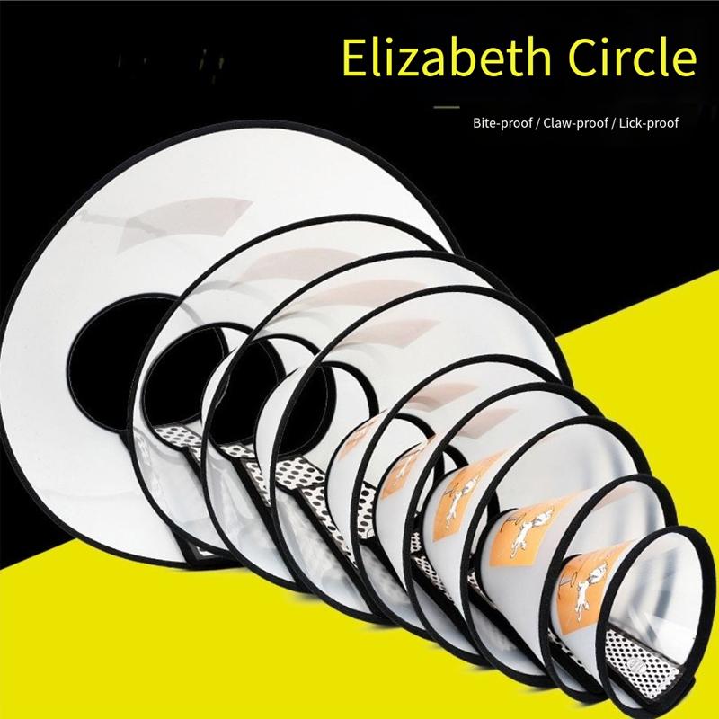 Pet Elizabethan Collar for Dogs Comfy Cones To Stop Licking Protective Collar Dog After Surgery Anti-Bite Lick Protective Cover